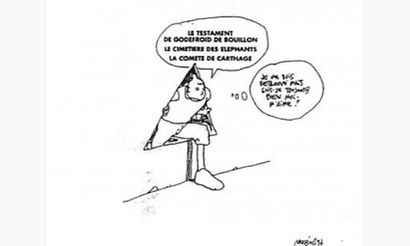 MOEBIUS. Dessin original.
Dessin original...