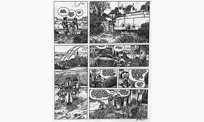BILAL. « La Ville qui n'existait pas ».
Encre...