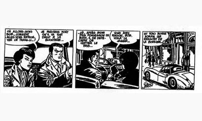 FORTON. G. « Bob Morane ».
Encre de Chine...