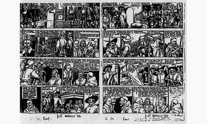 Le RALLIC. 
2 planches à l'encre de Chine...
