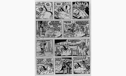 REMACLE. « Vieux Nick et Barbe Noire ».
Encre...