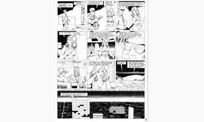 SCHETTER. « Le Boulevard de Marilyn ».
Encre...