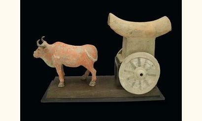 WEI (386-557 ap. J.C.)
Chariot tiré par un...