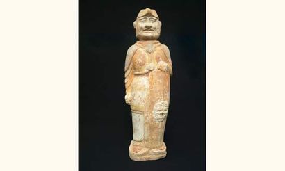 WEI (386-557 ap. J.C.)
Guerrier debout, en...