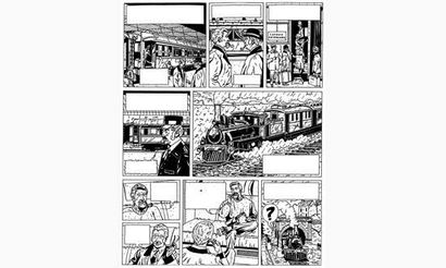 MARNIQUET. « Scott et Hasting «.
Encre de...
