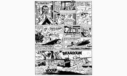 MARNIQUET. « Mystère en Birmanie «.
Encre...