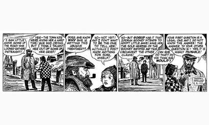 Mc CLURE. Darrell. « La Petite Annie «.
Strip...