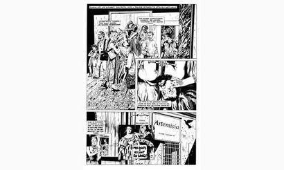 MONTELLIER. Chantal. « Julie Bristol «.
Encre...