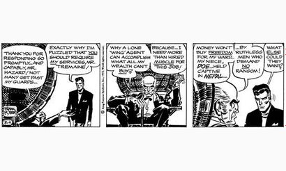 ROBBINS. Frank. « Jimmy Hazard «.
Strip à...
