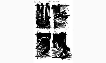 TAYMANS. « Caroline Baldwin «.
Encres de...