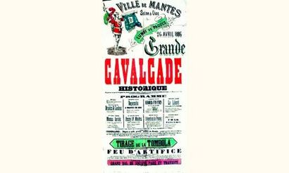 Ville de Mantes - 1886
Grande cavalcade historique....