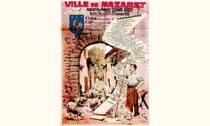Ville de Mazamet
Inauguration du monument...