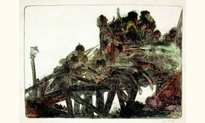Scène de massacre
PANN Abel
18476
Lithographie...