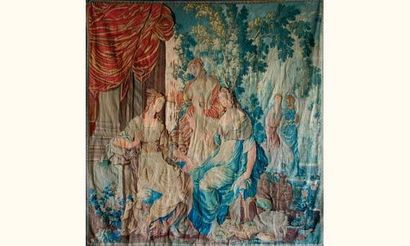 Tapisserie des Flandres XVIIIe siècle.
