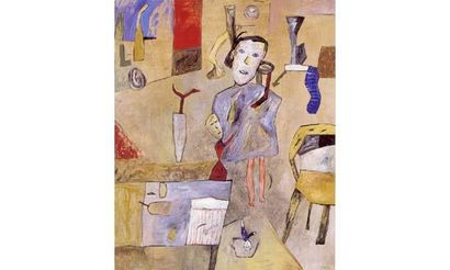 LARUS Eliane
Dans la cuisine - 1999
Acrylique...