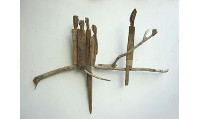 BOURLIER Marc
Petit peuple + un artiste
Sculpture...
