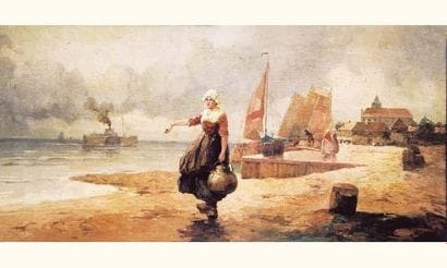VAN MOGEN. Ecole Hollandaise - 