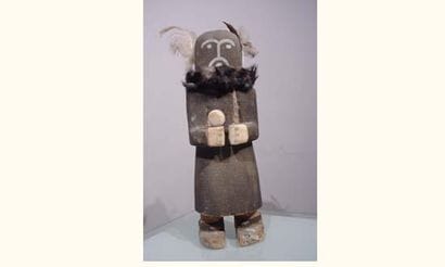 Kachina Qöqöle (Qöqlö)*
Bois de peuplier...