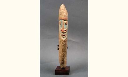 Pierre sculptée, Moyen-Sepik, Papouasie Nouvelle-Guinée
Pierre,...
