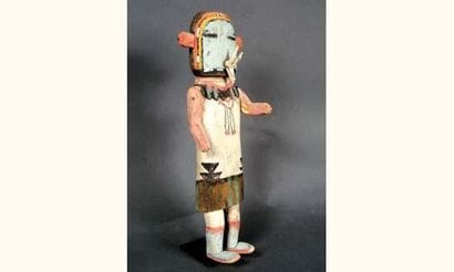 Kachina guêpe (Ta-nga-ya ou Teta-aya)*
Hopi,...