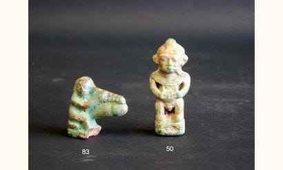 EGYPTE
Rare représentation du dieu Ptah pathèque...