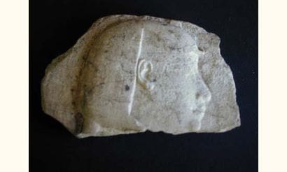 EGYPTE
Modèle d'artiste représentant un profil...