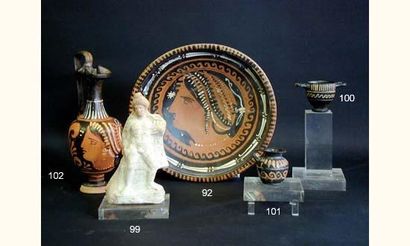 MONDE PUNIQUE, GREC et ROMAIN
Statuette d'éphèbe...