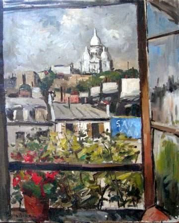 Roger BERTIN (1915-2003)
Fenêtre ouverte...