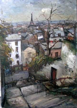 Roger BERTIN (1915-2003)
Rue du calvaire...