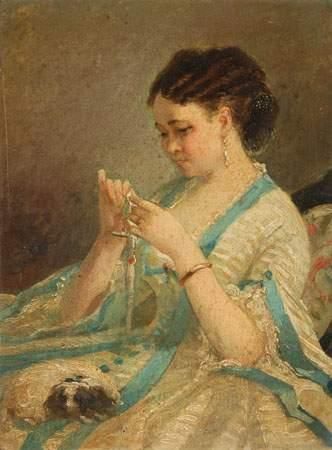 Ecole FRANCAISE du XIXe siècle
La femme au...