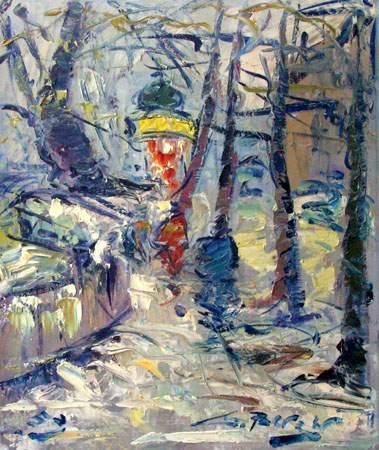 Georges BERGER (1908-1976)
Quai de Seine
Toile.
55...