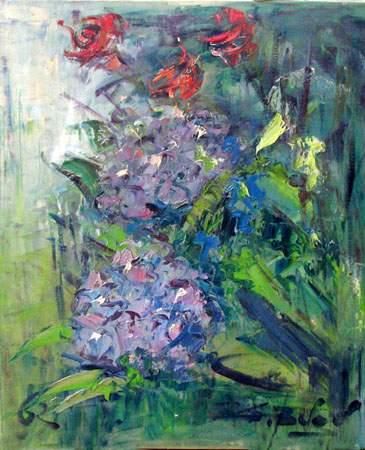 Georges BERGER (1908-1976)
Bouquet de fleurs
Toile.
55...
