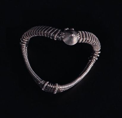Chevillère en bronze Igbo Nigeria Bronzen...