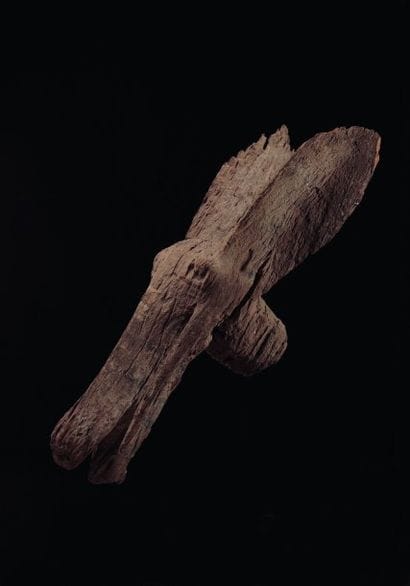 Masque éléphant Bambara Mali Bois dur érodé...