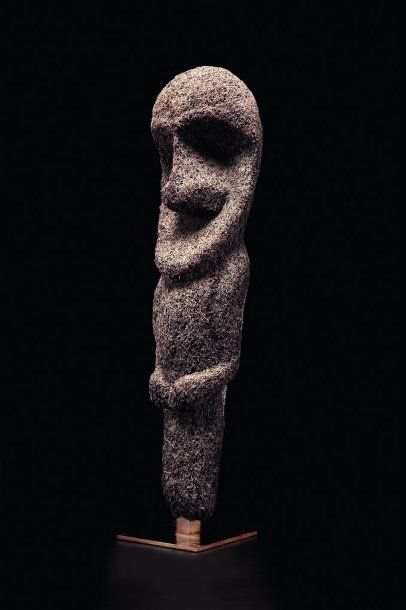 Statue de grade Vanuatu Océanie Fougère arborescente...