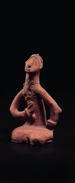 Statuette d'un chasseur, Bankoni, Bambara...