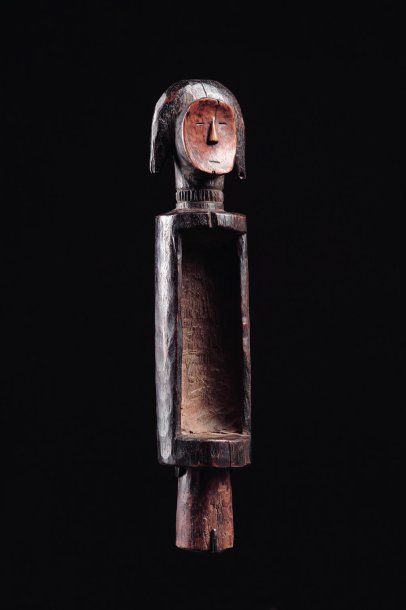 Petit tambour à fente Kundu Kissi (?) Guinée...