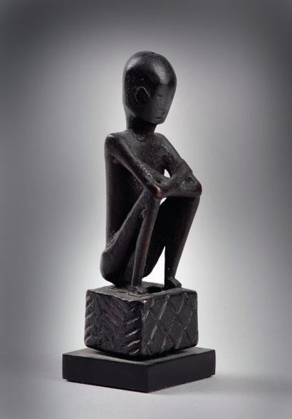 Poignée de gong anthropomorphe Igorrot, Kankanay...