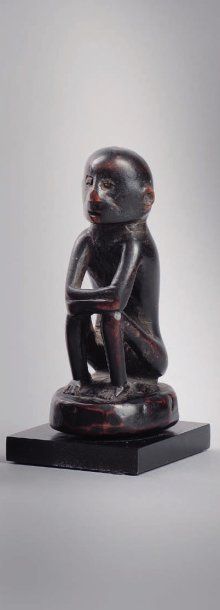 Poignée de gong anthropomorphe Igorrot, Kankanay...