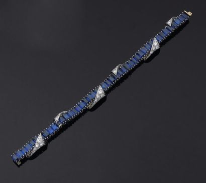 Pierre Sterlé. Années 1950
Bracelet rivière...