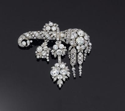 Cartier. Années 1920
Rare et importante broche...