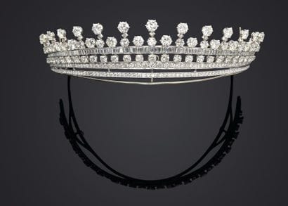 Chaumet. Années 1955
Exceptionnel diadème...