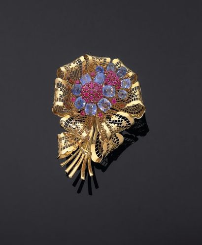 Van cleef & arpels. Années 1945
Grand clip...