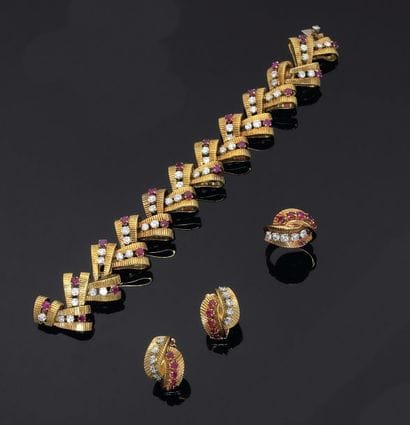 Van Cleef & Arpels. Années 1950
Ensemble...