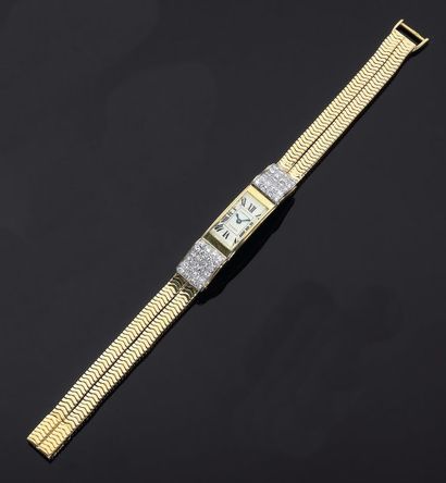 Cartier. Années 1935
Montre-bracelet de dame...