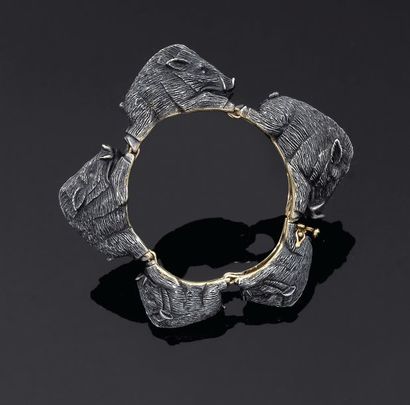 Enrico Serafini. Années 1960
Rare bracelet...