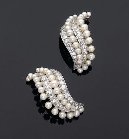 Van Cleef & Arpels. Années 1950
Paire de...
