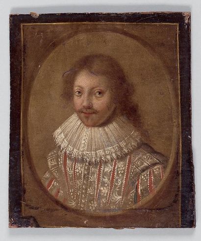 Miniature rectangulaire sur panneau Portrait...
