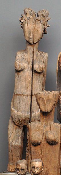 Personnage Madagascar. Bois sculpté. Personage....