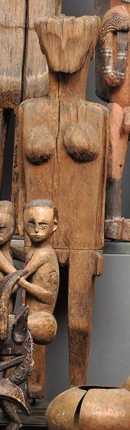 Personnage Madagascar Bois sculpté érodé....